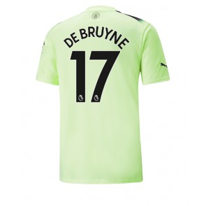 Manchester City Kevin De Bruyne #17 Tredje Tröja 2022-23 Kortärmad